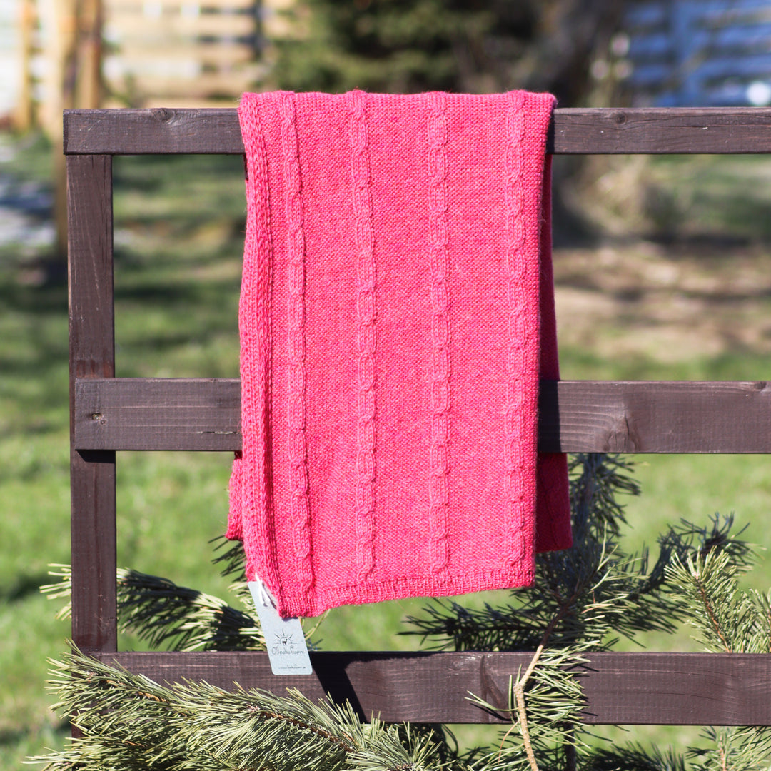 Cable Knit Scarf