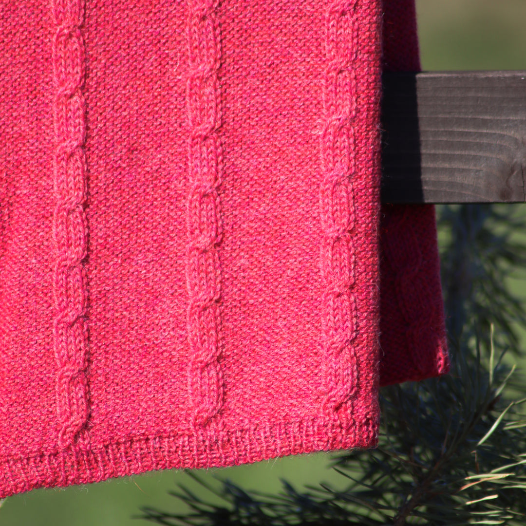 Cable Knit Scarf