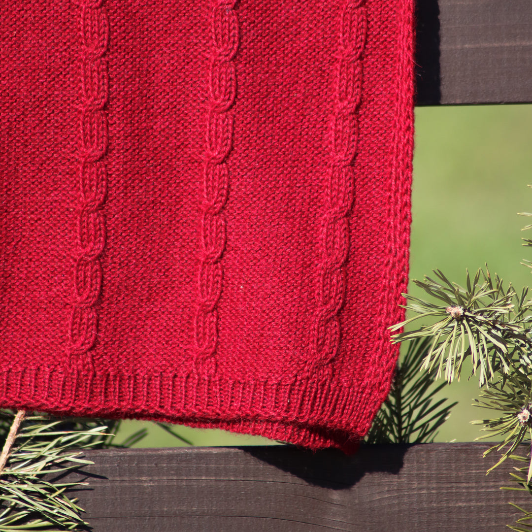 Cable Knit Scarf