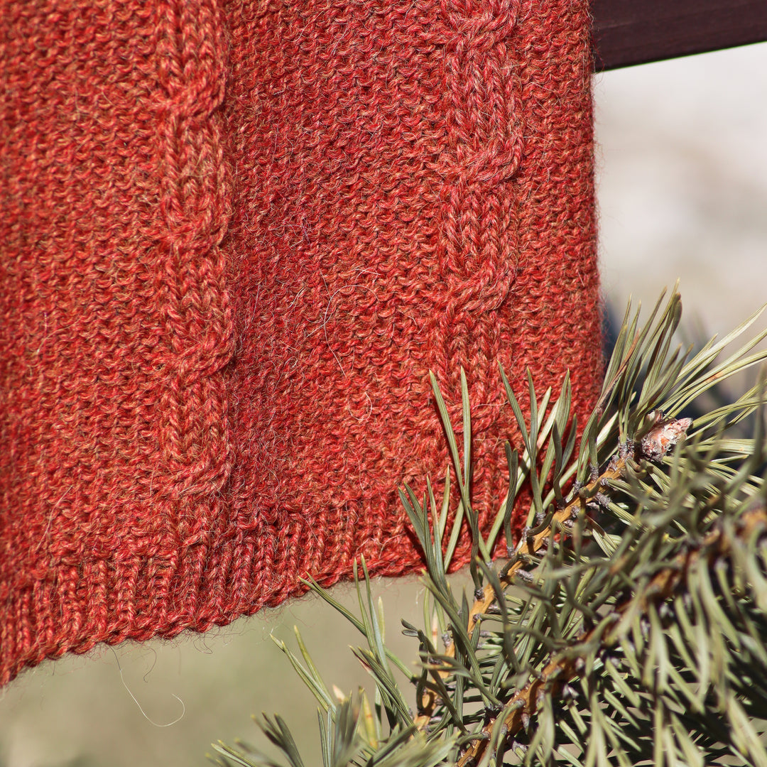 Cable Knit Scarf