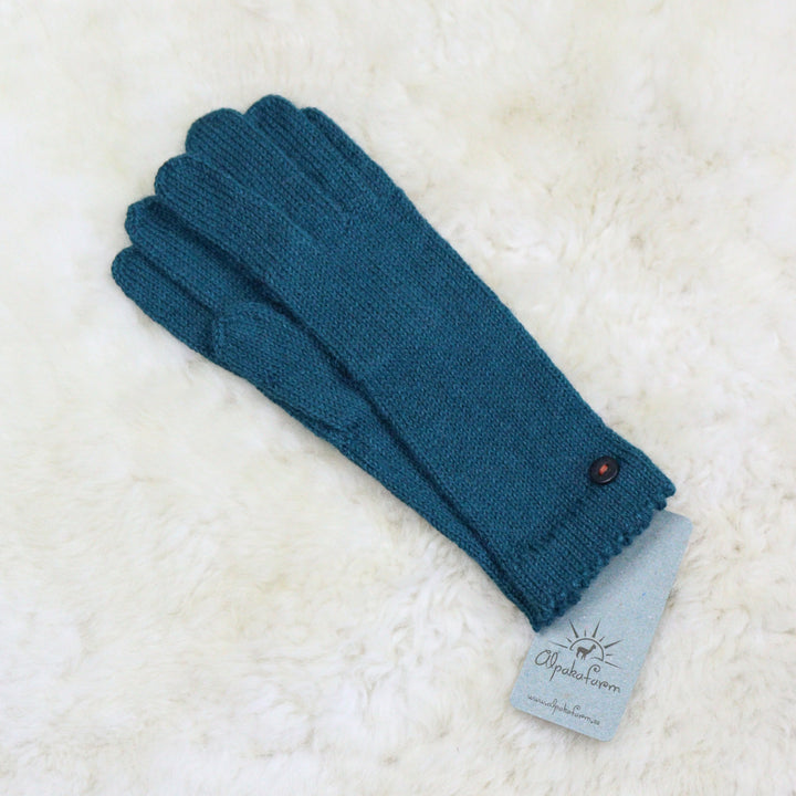 100% alpaca wool gloves