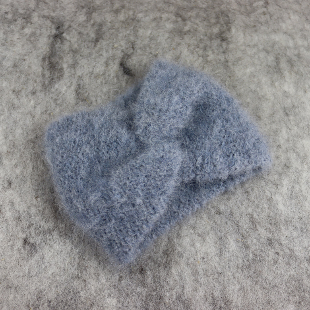 Soft headband with alpaca wool - Puffy