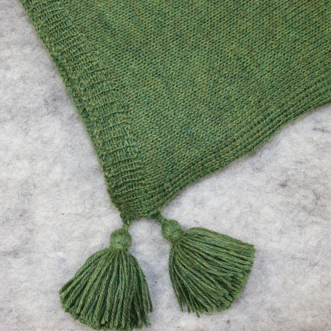 Two in one: poncho-scarf