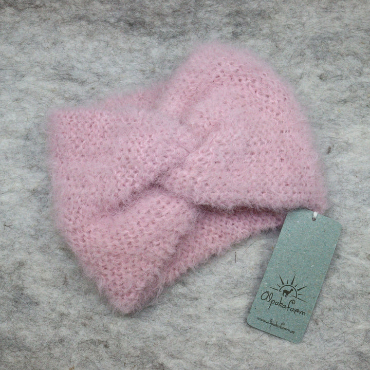 Soft headband with alpaca wool - Puffy